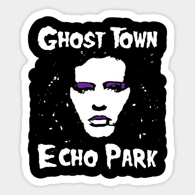 True Crime Ghost Town Podcast Black Dahlia Sticker by Ghost Of A Chance 